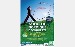 Marche nordique du samedi 2013